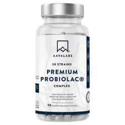 Aavalabs Premium Probiolac Komplex 30 Bakterienstämme, 90 St