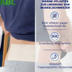 ABC Wärme Pflaster Capsicum, 1 St