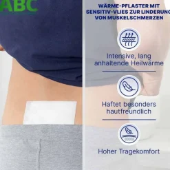 ABC Wärme Pflaster sensitiv, 4 St