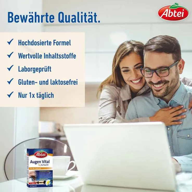 Abtei Augen Vital Tag & Nacht Kapseln, 30 St