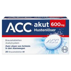 ACC akut 600 mg Hustenlöser, Brausetabletten, 20 St