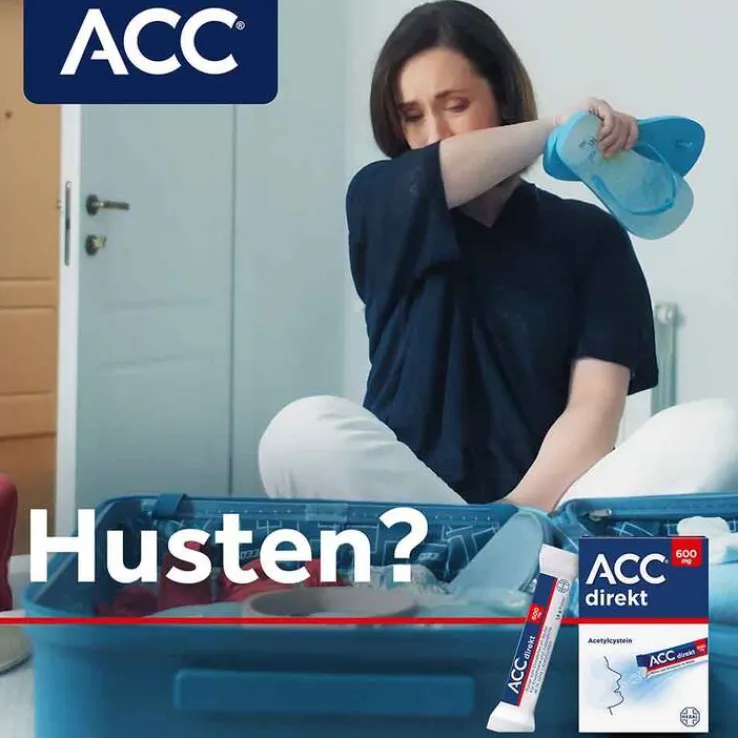 ACC direkt 600 mg Pulver zum Einnehmen im Beutel, 10 St