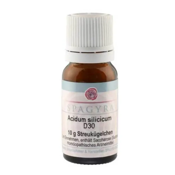 Acidum silicicum D 30 Globuli, 10 g