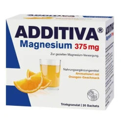 Additiva Magnesium 375 mg Granulat Orange, 20 St