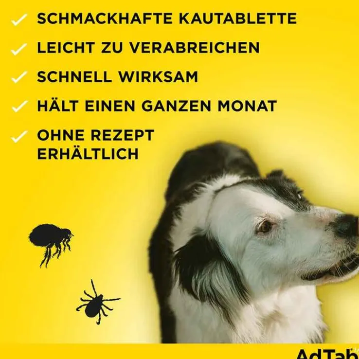 AdTab™ Kautabletten für große Hunde 450 mg 11 bis 22 kg, 3 St