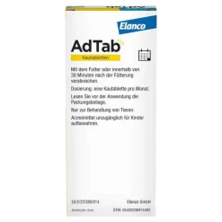 AdTab™ Kautabletten für Katzen 48 mg über 2 bis 8 kg, 3 St