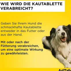 AdTab™ Kautabletten für mittelgroße Hunde 225 mg 5,5 bis 11 kg, 3 St