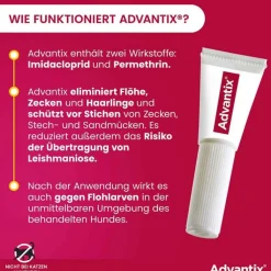 Advantix Spot-on Hund 4 - 10 kg Lösung, 4 St