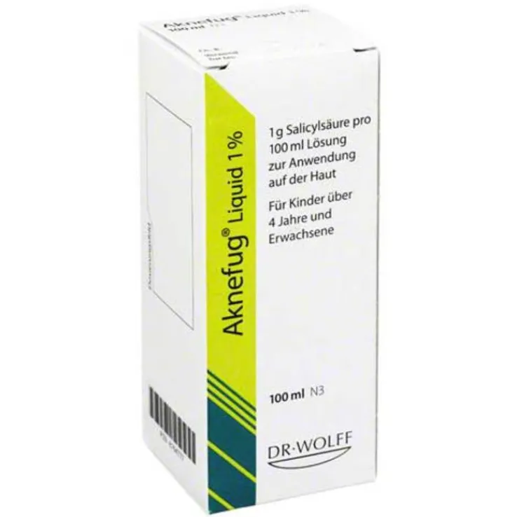 Aknefug liquid 1% Lösung, 100 ml