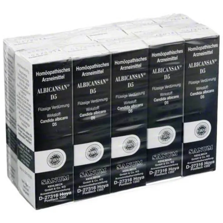 Albicansan D 5 Tropfen, 10X10 ml