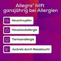 Allegra Allergietabletten 20 mg Schmelztabletten, 20 St