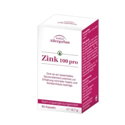 Allergosan Zink 100 pro Kapseln, 60 St