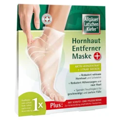 Allgäuer Latschenkiefer Hornhaut Entferner Maske plus, 1 P