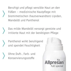 Allpresan Fuß spezial Original Schaum-Creme empfindliche Haut Nr.1, 125 ml