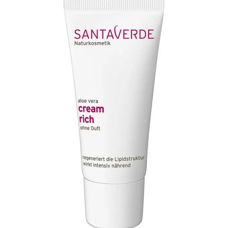 Aloe Vera Creme rich ohne Duft, 30 ml