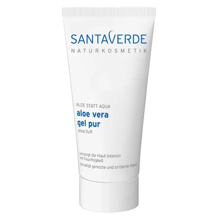 Aloe Vera Gel pur ohne Duft, 50 ml