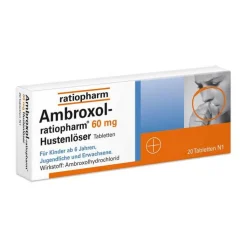 Ambroxol-ratiopharm® 60 mg Hustenlöser Tabletten, 20 St