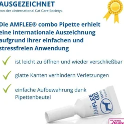 Amflee combo 268/241,2 mg Lösung zum Auftropfen für Hunde 20-40 kg, 3 St