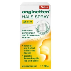 Anginetten Halsspray 2in1 Erwachsene , 20 ml