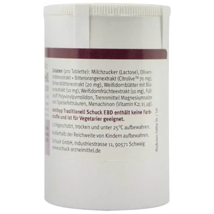Antihyp Traditionell Schuck ebd Tabletten, 200 St