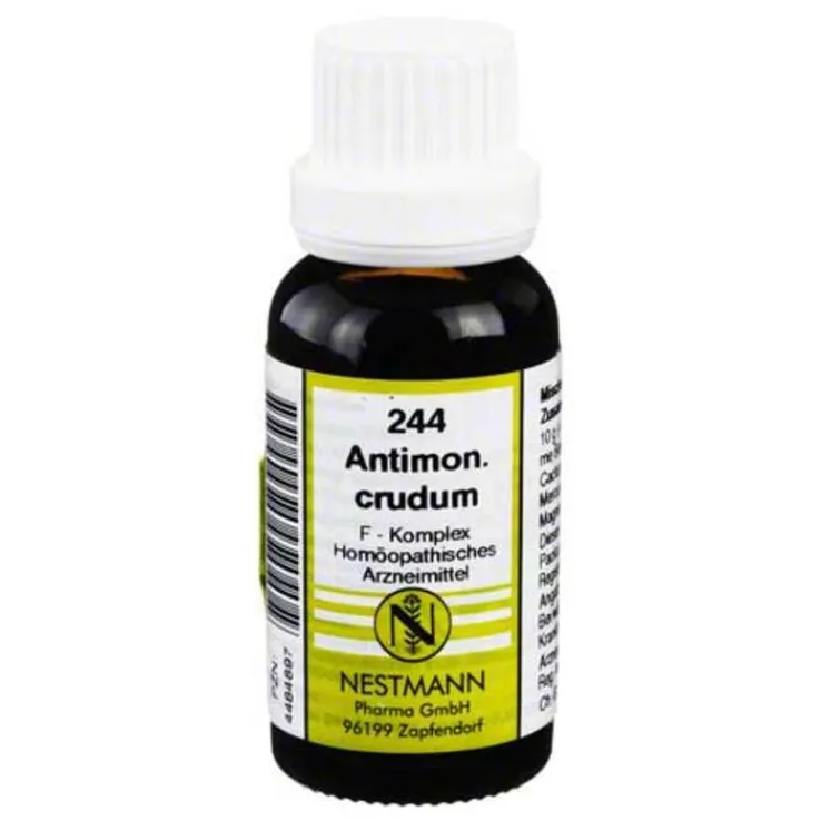 Antimonium crudum F Komplex Nr. 244 Dilution, 20 ml