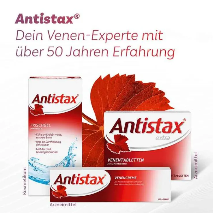 Antistax® Venencreme belebt müde & schwere Beine, 50 g