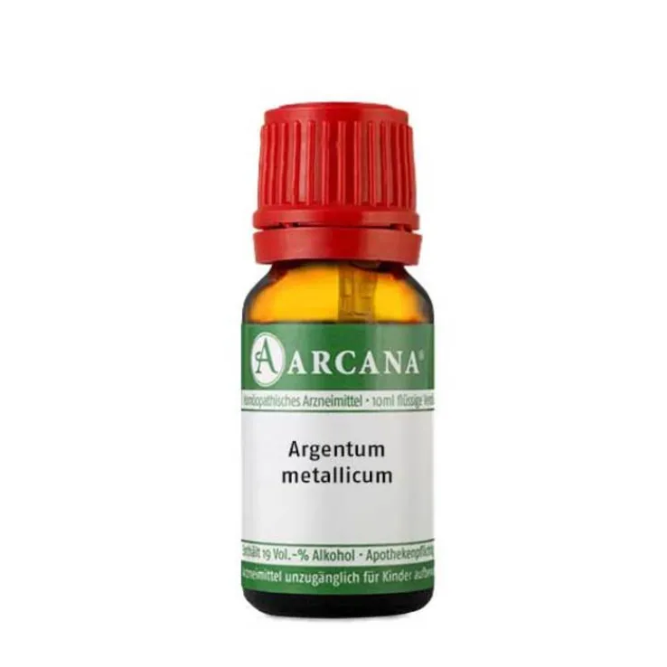 Argentum metallicum LM 6 Dilution, 10 ml