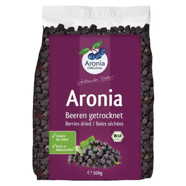 Aroniabeeren getrocknet Bio FH, 500 g