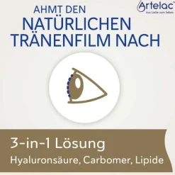 Artelac® Complete MDO® Augentropfen für trockene/ tränende Augen, 2X10 ml