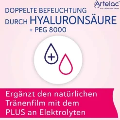 Artelac® Rebalance Augentropfen für gereizte trockene Augen, 10 ml