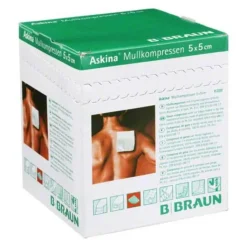 Askina Mullkompressen 5x5 cm, 25X2 St