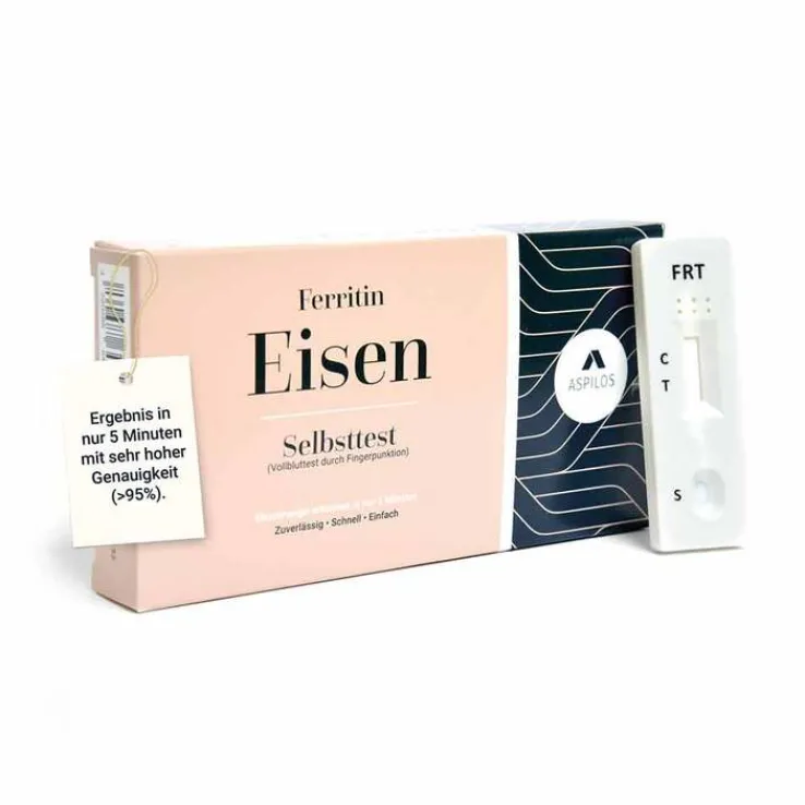 Aspilos Eisen Ferritin Selbsttest Blut, 1 St