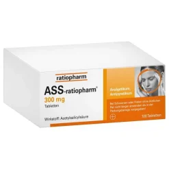 ASS-ratiopharm 300 mg Tabletten, 100 St