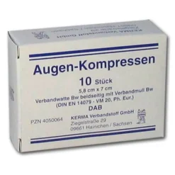 Augenkompressen unsteril 5,8, 10 St