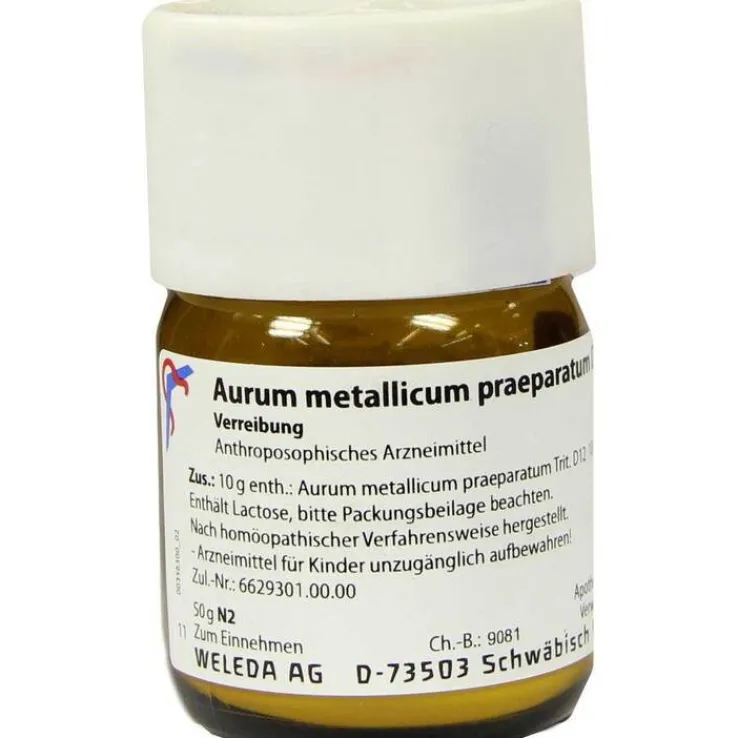 Aurum metallicum Präparat D 12 Trituration, 50 g