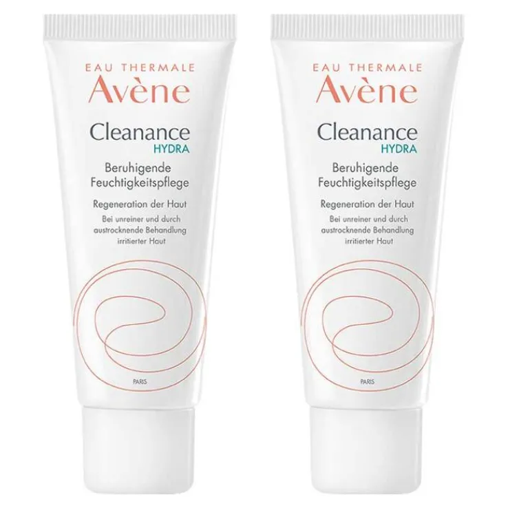 Avene Cleanance Hydra beruhigende Feuchtigkeitspflege, 2x40 ml