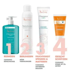 Avene Cleanance Sonnenfluid SPF 50 + getönt, 50 ml