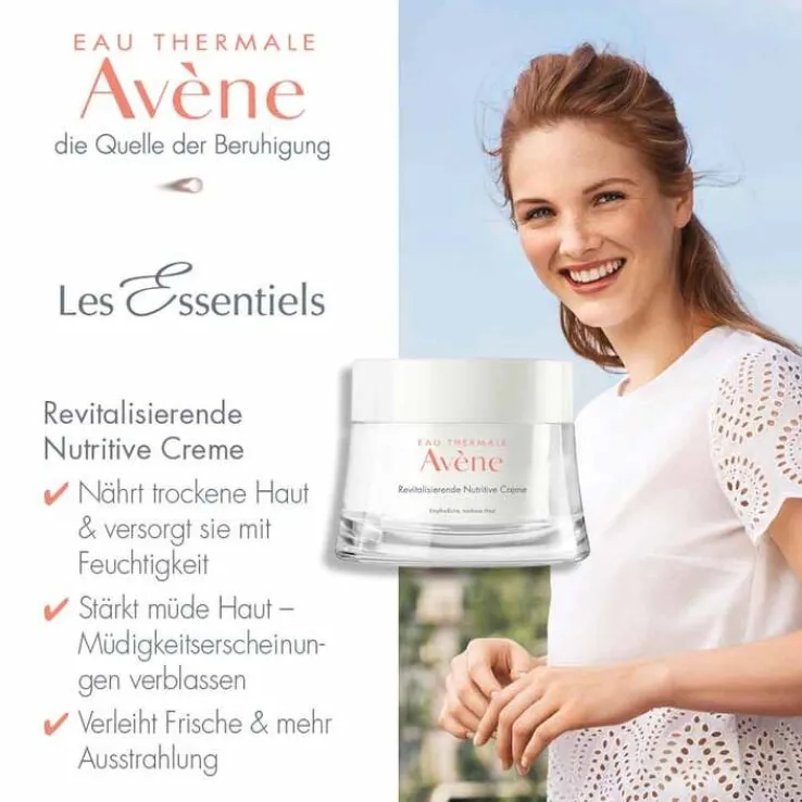 Avene Les Essentiels revitalisierende nutritive Creme, 50 ml