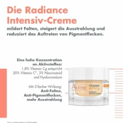 Avene Vitamin Activ Cg Radiance Intensiv-Creme, 50 ml