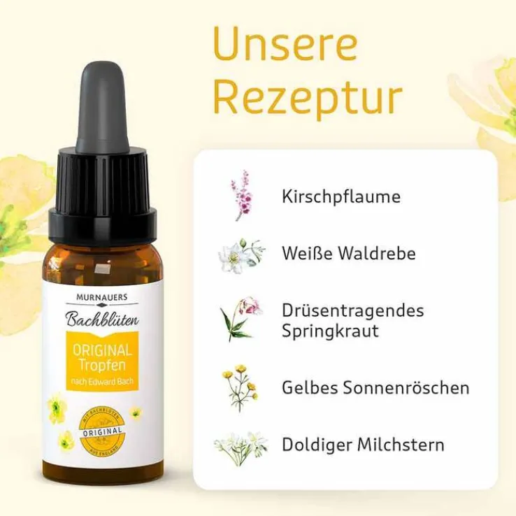 Bachblüten Murnauer Original Tropfen nach Dr. Bach, 20 ml
