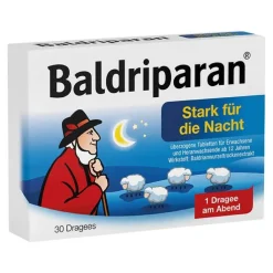 Baldriparan Stark für die Nacht überzogene Tabletten, 30 St