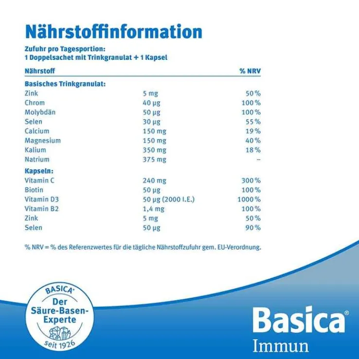 Basica Immun Trinkgranulat + Kapsel , 30 St
