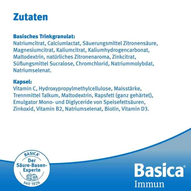 Basica Immun Trinkgranulat + Kapsel , 30 St