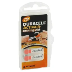 Batterien für Hörgeräte Duracell 13, 6 St