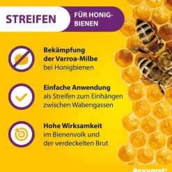 Bayvarol® Streifen für Honigbienen, 5X4 St