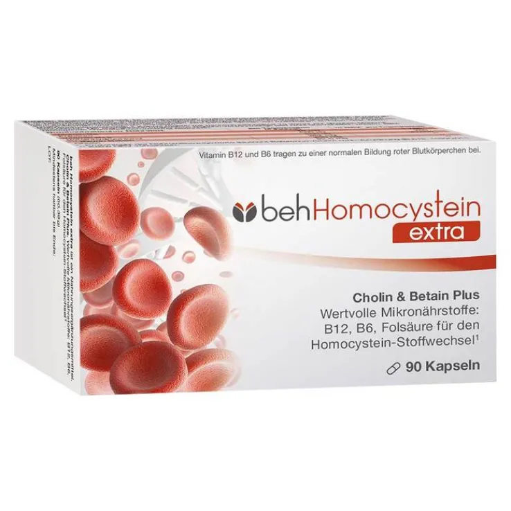 Beh Homocystein extra Kapseln, 90 St