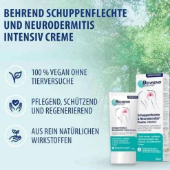 Behrend Schuppenflechte & Neurodermitis Creme Intensiv , 50 ml