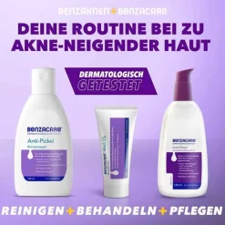 Benzacare Mikrobiom Equalizer Lotion für zu Akne neigende Haut, 50 ml