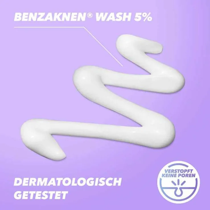 Benzaknen® Wash 5% Suspension bei unreiner Haut und leichter Akne, 100 g