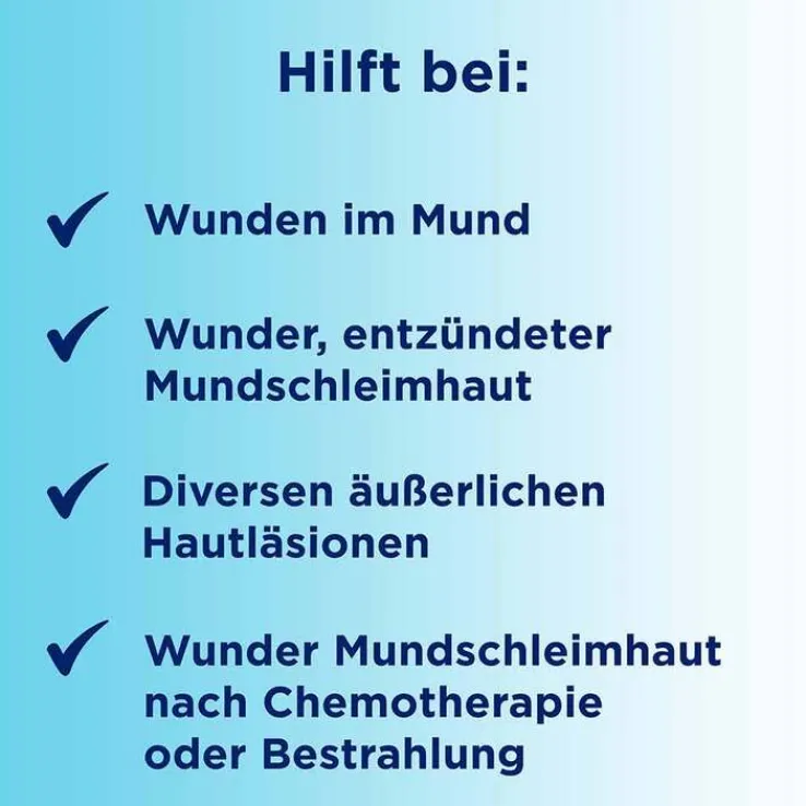 Bepanthen Lösung bei Schleimhautverletzungen im Mundraum, 50 ml